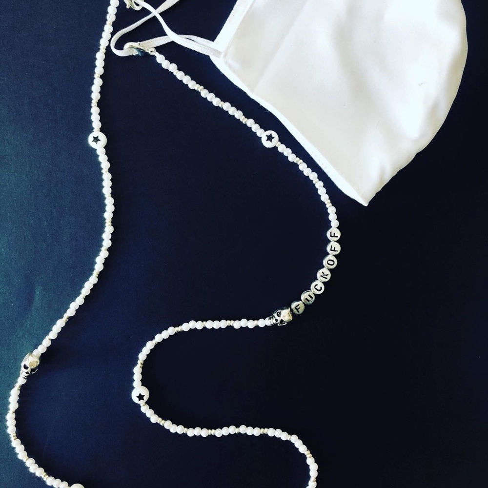 “F*ck Off” Mask Chain
